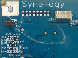 Serial header in a DS-106j